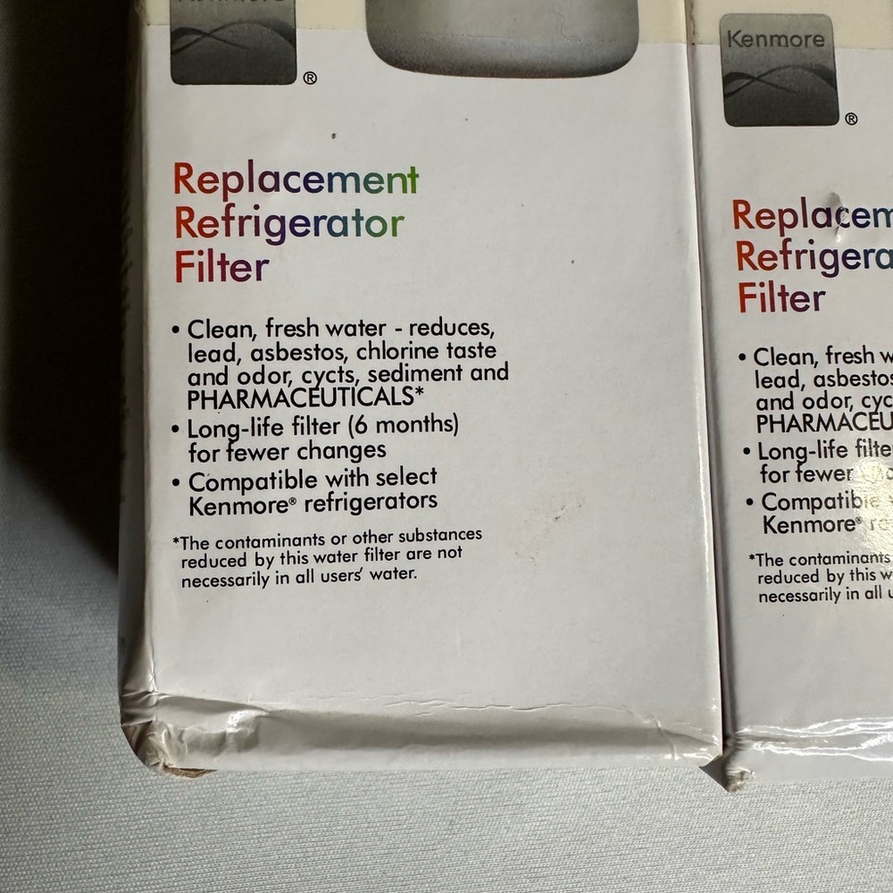 2-PACK Kenmore 9081 Refrigerator Water Filter 46-9081 - Picture 2 of 6